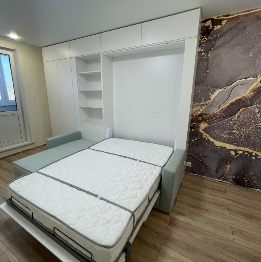 Шкаф-кровать-диван в спальню, Новочеремушкинская, д.50к3 - 4