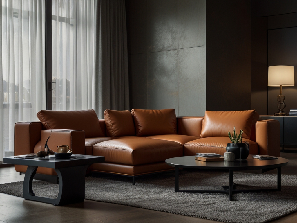 Особенности ухода за кожаной мебелью