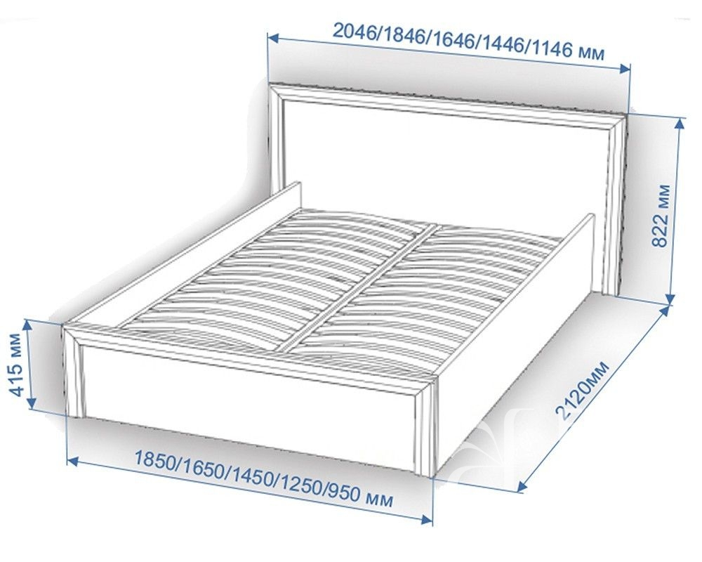 Конструктивные особенности стенки кровати