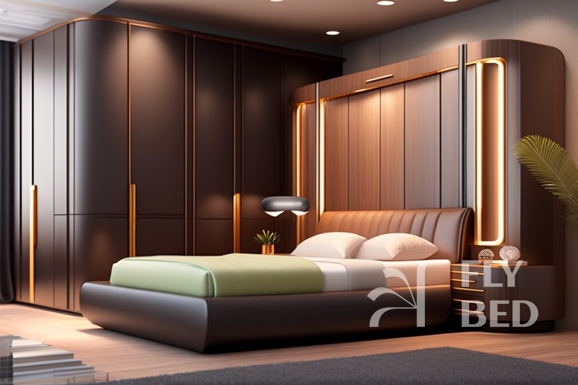 Оптимизируйте пространство с помощью кровати-шкафа-трансформера